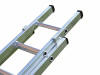 General duty industial alluminium ladder